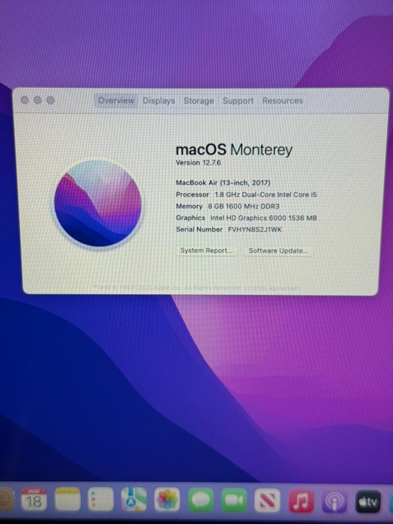 MacBook Air 2017 (UK Used) - Image 5